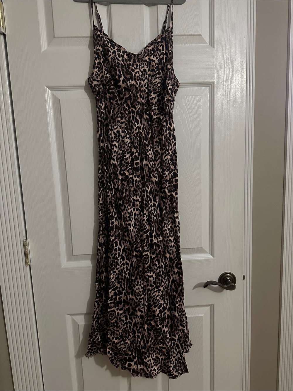 NWT Nation Leopard Print Slip Dress - Brown & Black